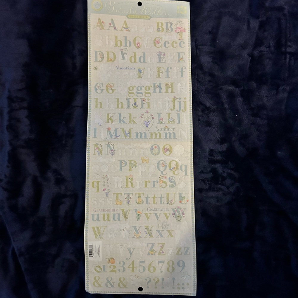 Alphabet Sticker Set - Multicolor - Picture 10 of 10